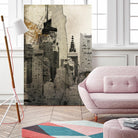 New York Local by Irena Orlov on GIANT ART - black city scene