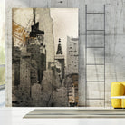 New York Local by Irena Orlov on GIANT ART - black city scene