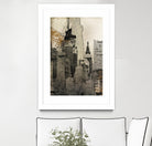 New York Local by Irena Orlov on GIANT ART - black city scene