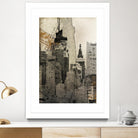 New York Local by Irena Orlov on GIANT ART - black city scene