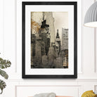 New York Local by Irena Orlov on GIANT ART - black city scene