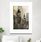 New York Local by Irena Orlov on GIANT ART - black city scene