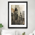 New York Local by Irena Orlov on GIANT ART - black city scene