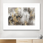 Gold Ikat by PI Studio on GIANT ART - gold abstract