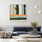 Alt Stripes I by PI Studio on GIANT ART - brown abstract