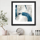 Black Ink I Indigo Version by PI Studio on GIANT ART - blue abstract