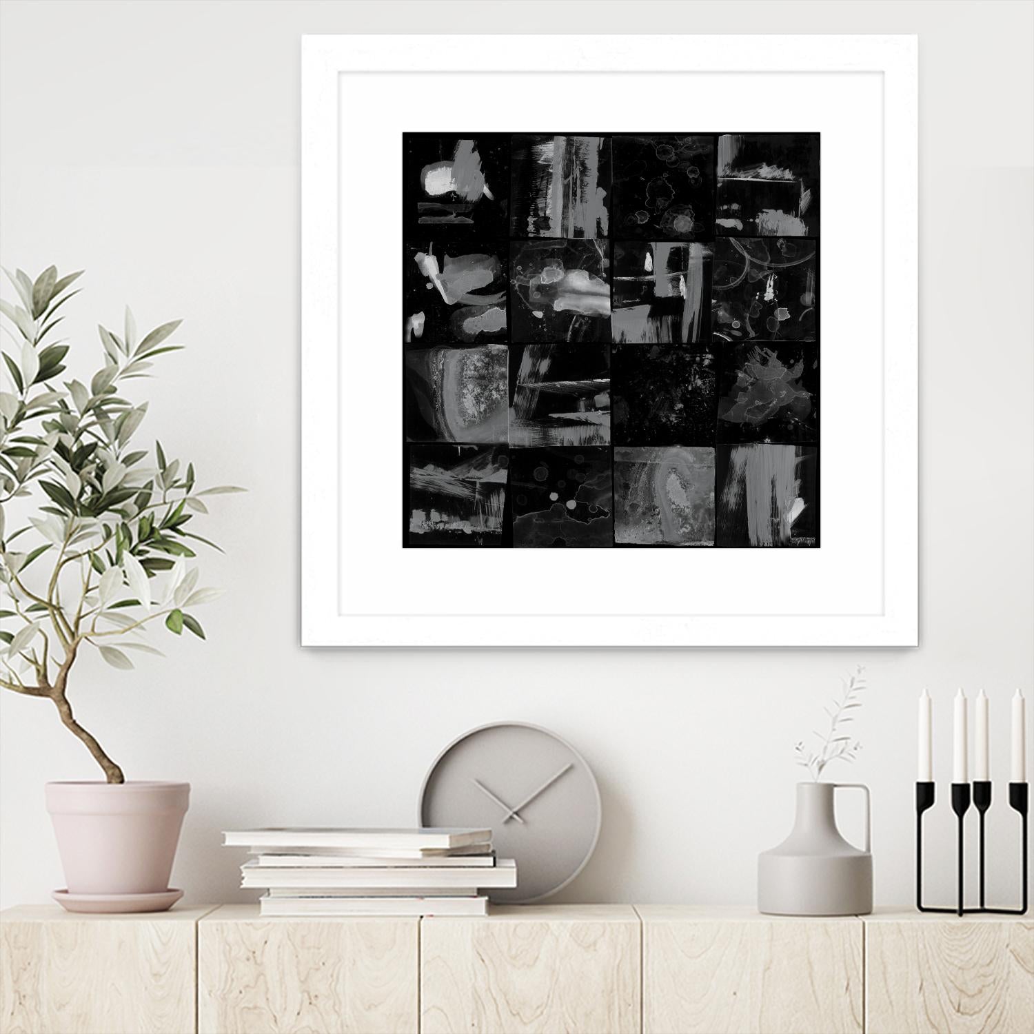 Tiled Textures by PI Studio on GIANT ART - grey abstract
