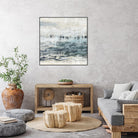 Black Waves by PI Studio on GIANT ART - blue abstract