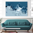 Azure Marble I by PI Studio on GIANT ART - abstract