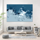 Azure Marble I by PI Studio on GIANT ART - abstract