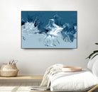 Azure Marble I by PI Studio on GIANT ART - abstract