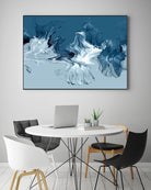 Azure Marble I by PI Studio on GIANT ART - abstract