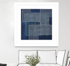Beneath the Dark Blue Waves II by PI Studio on GIANT ART - abstract