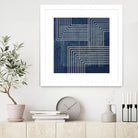 Beneath the Dark Blue Waves II by PI Studio on GIANT ART - abstract