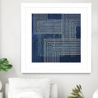 Beneath the Dark Blue Waves II by PI Studio on GIANT ART - abstract