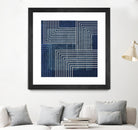 Beneath the Dark Blue Waves II by PI Studio on GIANT ART - abstract