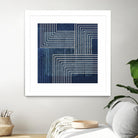 Beneath the Dark Blue Waves II by PI Studio on GIANT ART - abstract
