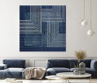 Beneath the Dark Blue Waves III by PI Studio on GIANT ART - abstract