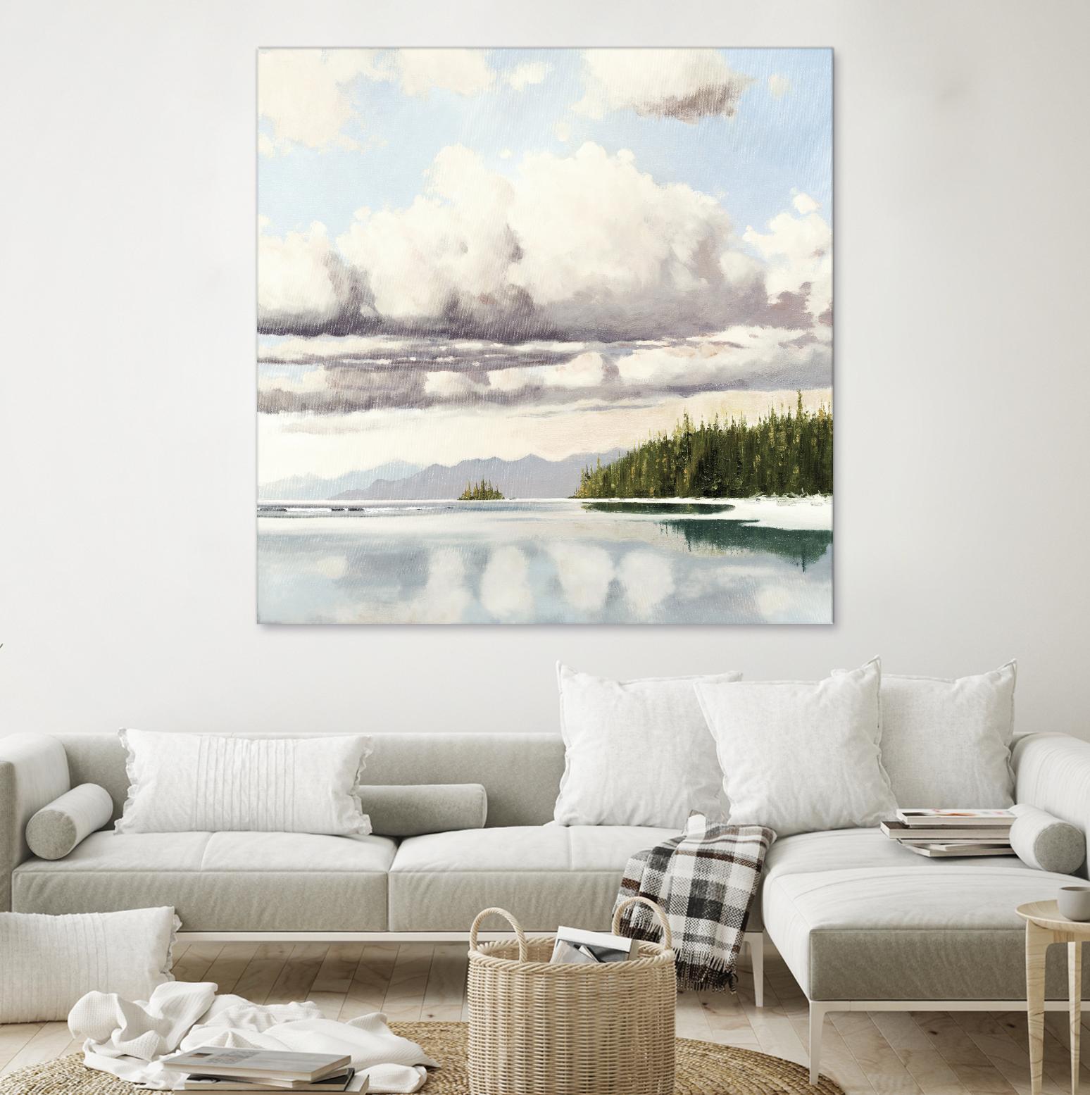 The Clearing II by Pieter Molenaar on GIANT ART - green landscape