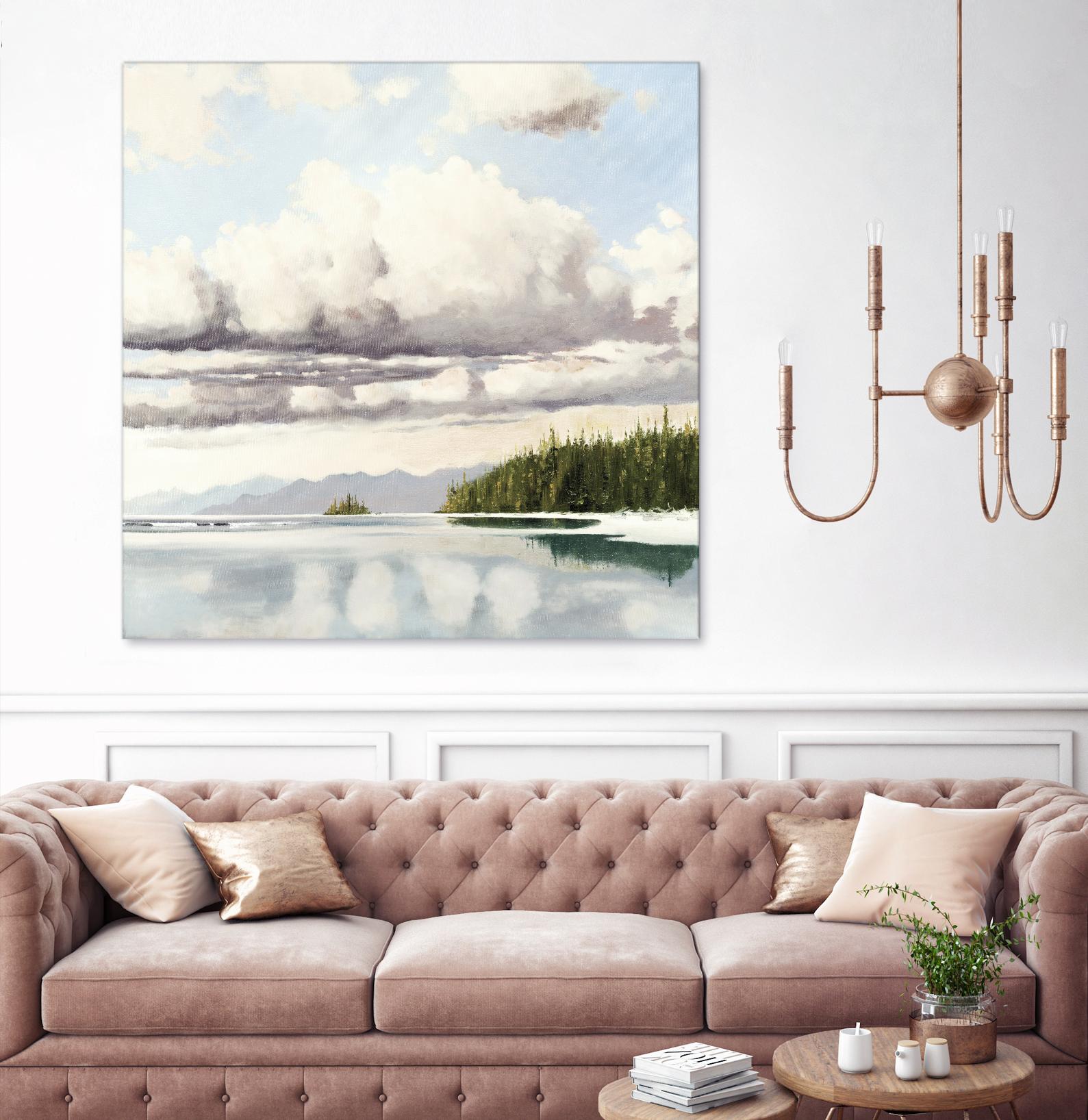 The Clearing II by Pieter Molenaar on GIANT ART - green landscape