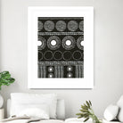African I by PI Studio on GIANT ART - white abstract