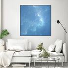 Watergleam by Shannon McCalley on GIANT ART - blue contemporary