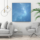 Watergleam by Shannon McCalley on GIANT ART - blue contemporary