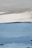 Blue Flatlands I by Lanie Loreth on GIANT ART - abstract 