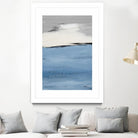 Blue Flatlands II by Lanie Loreth on GIANT ART - blue abstract 