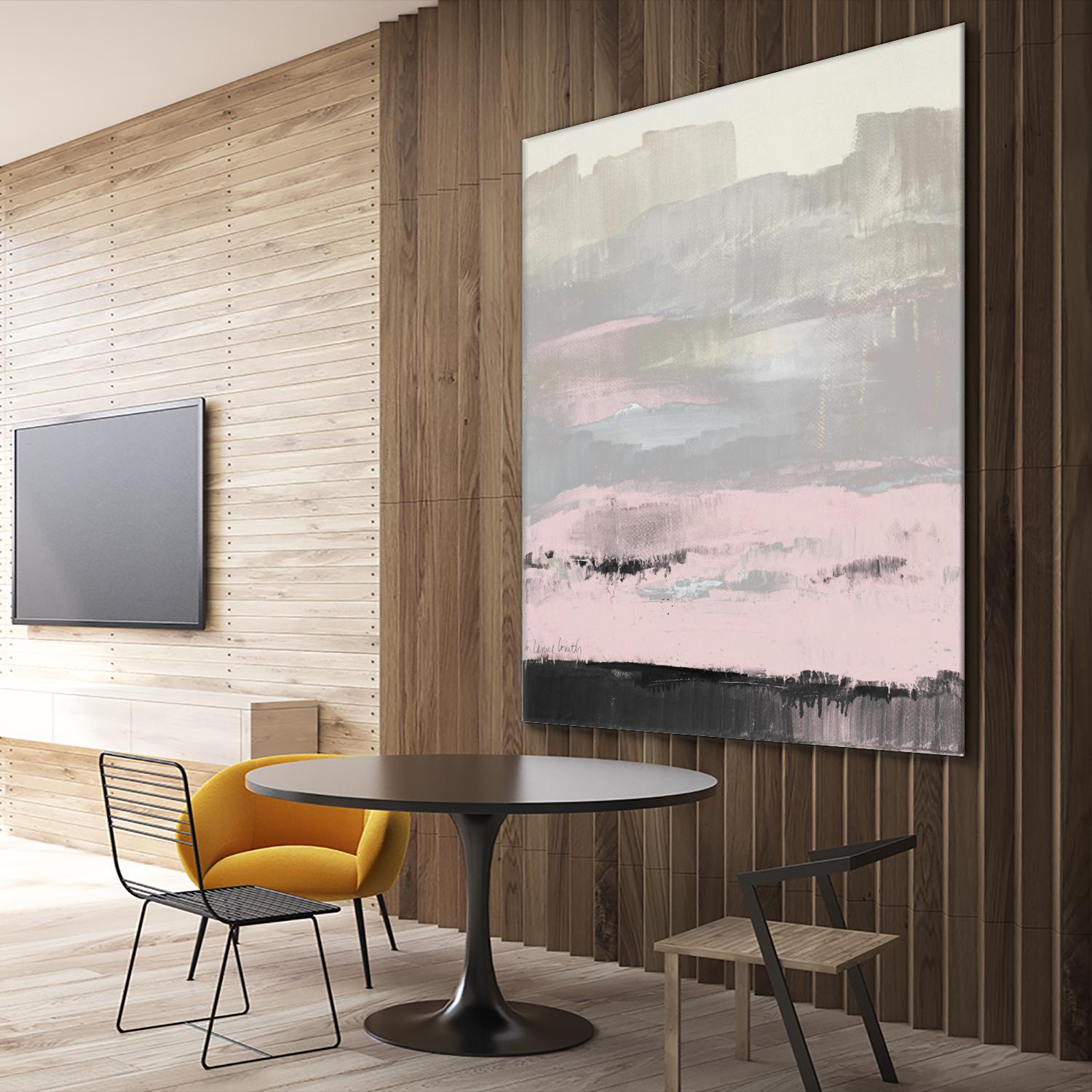 In the Distance (Pink) by Lanie Loreth on GIANT ART - abstract 
