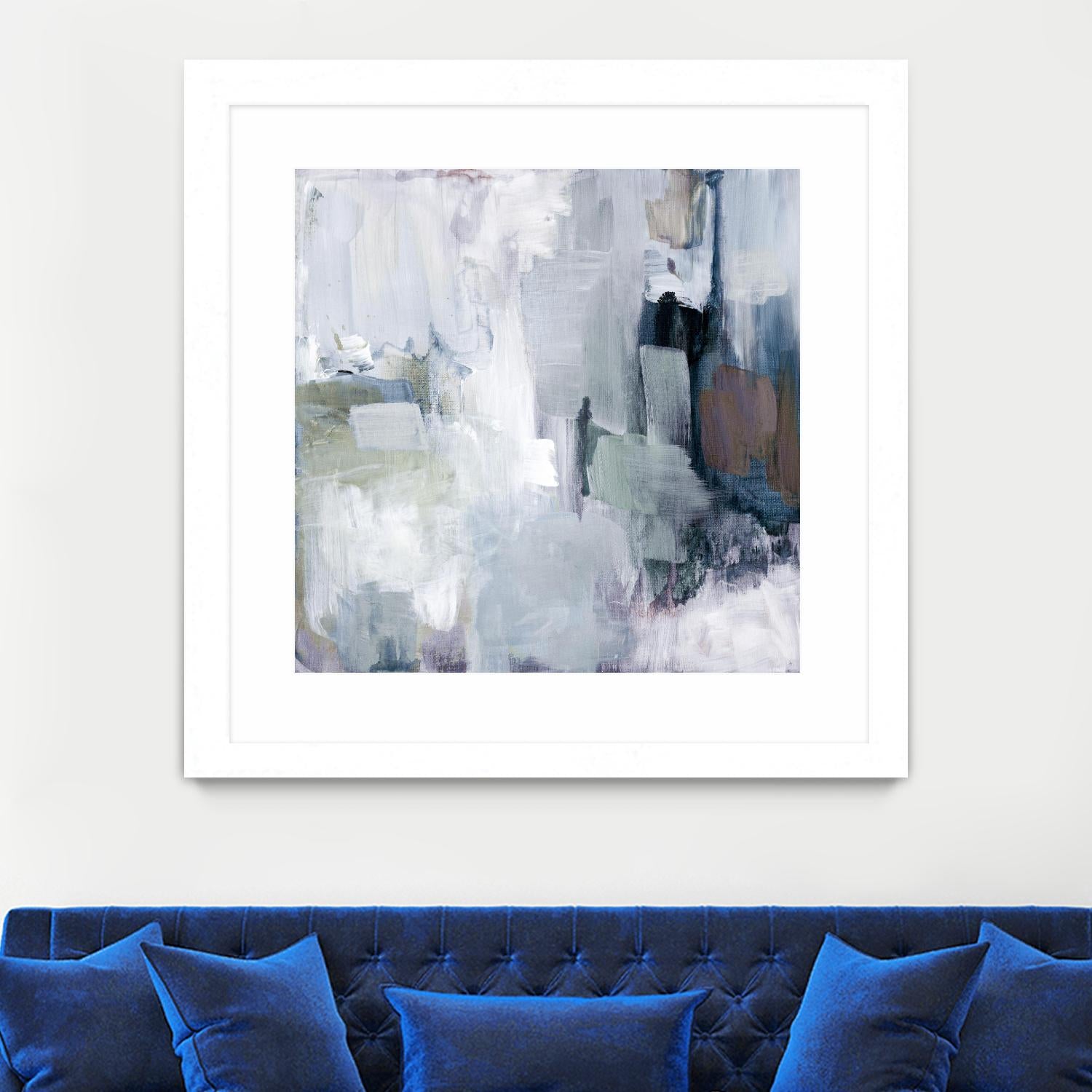 Blue Scenario IV by Lanie Loreth on GIANT ART - abstract 