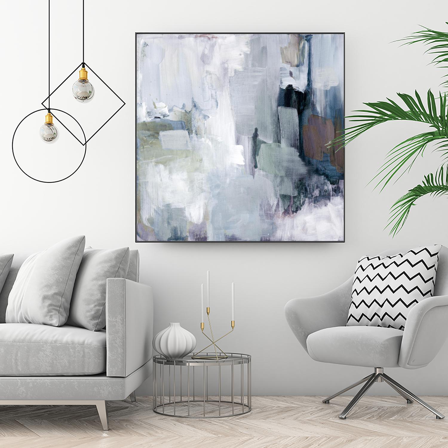 Blue Scenario IV by Lanie Loreth on GIANT ART - abstract 