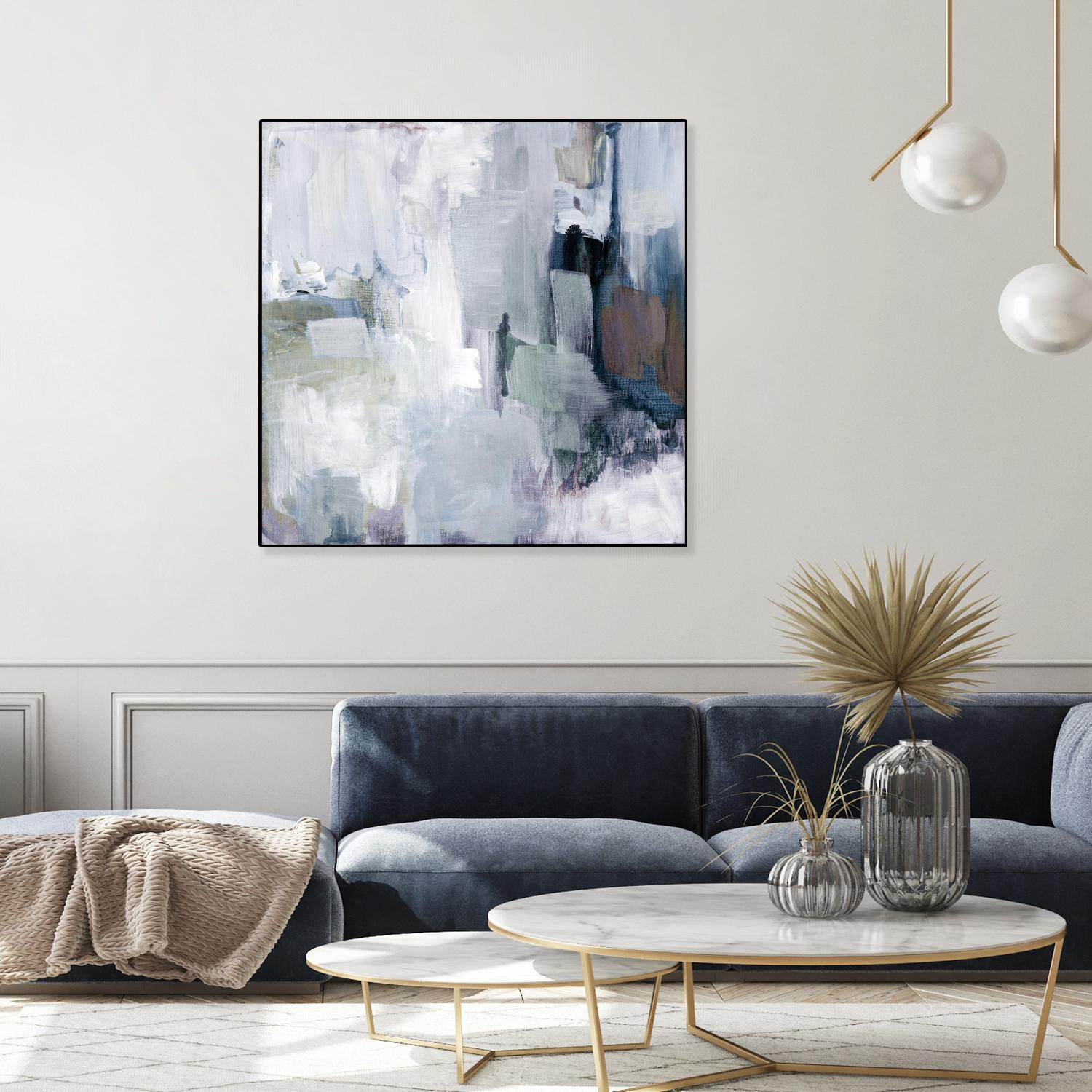 Blue Scenario IV by Lanie Loreth on GIANT ART - abstract 
