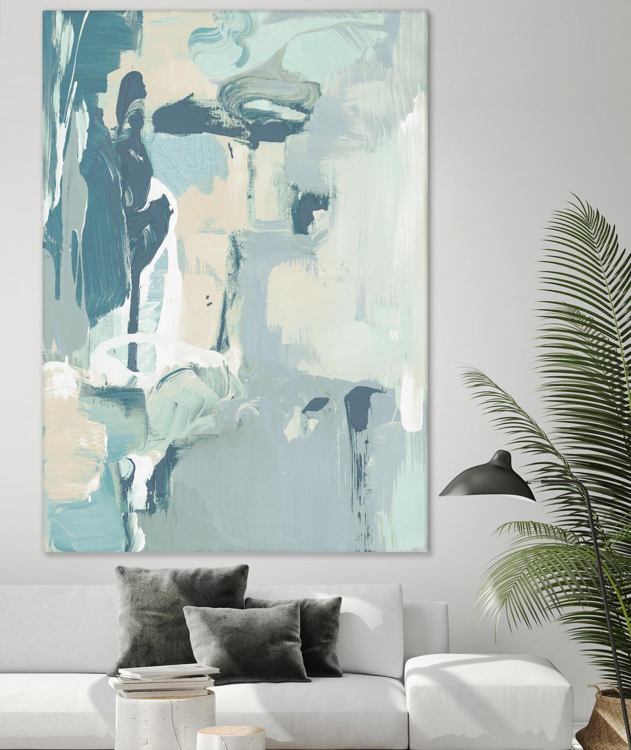 Blue Anticipation I by Lanie Loreth on GIANT ART - abstract 