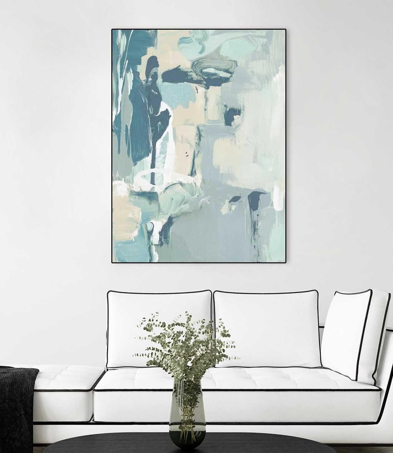 Blue Anticipation I by Lanie Loreth on GIANT ART - abstract 