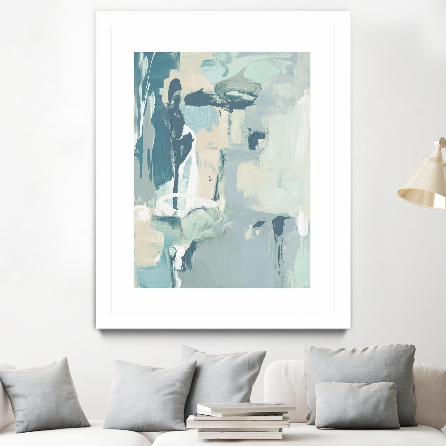 Blue Anticipation I by Lanie Loreth on GIANT ART - abstract 