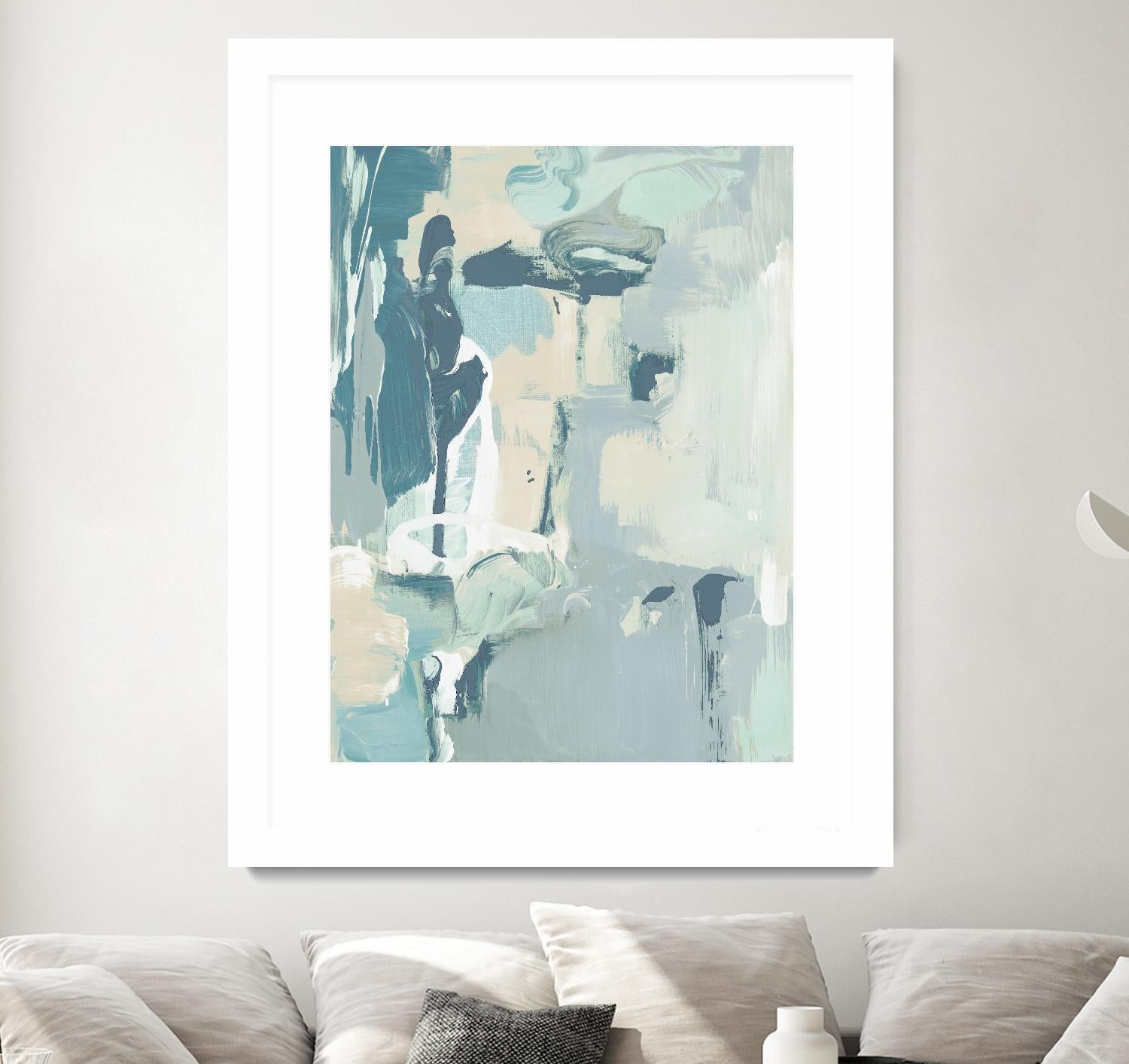 Blue Anticipation I by Lanie Loreth on GIANT ART - abstract 