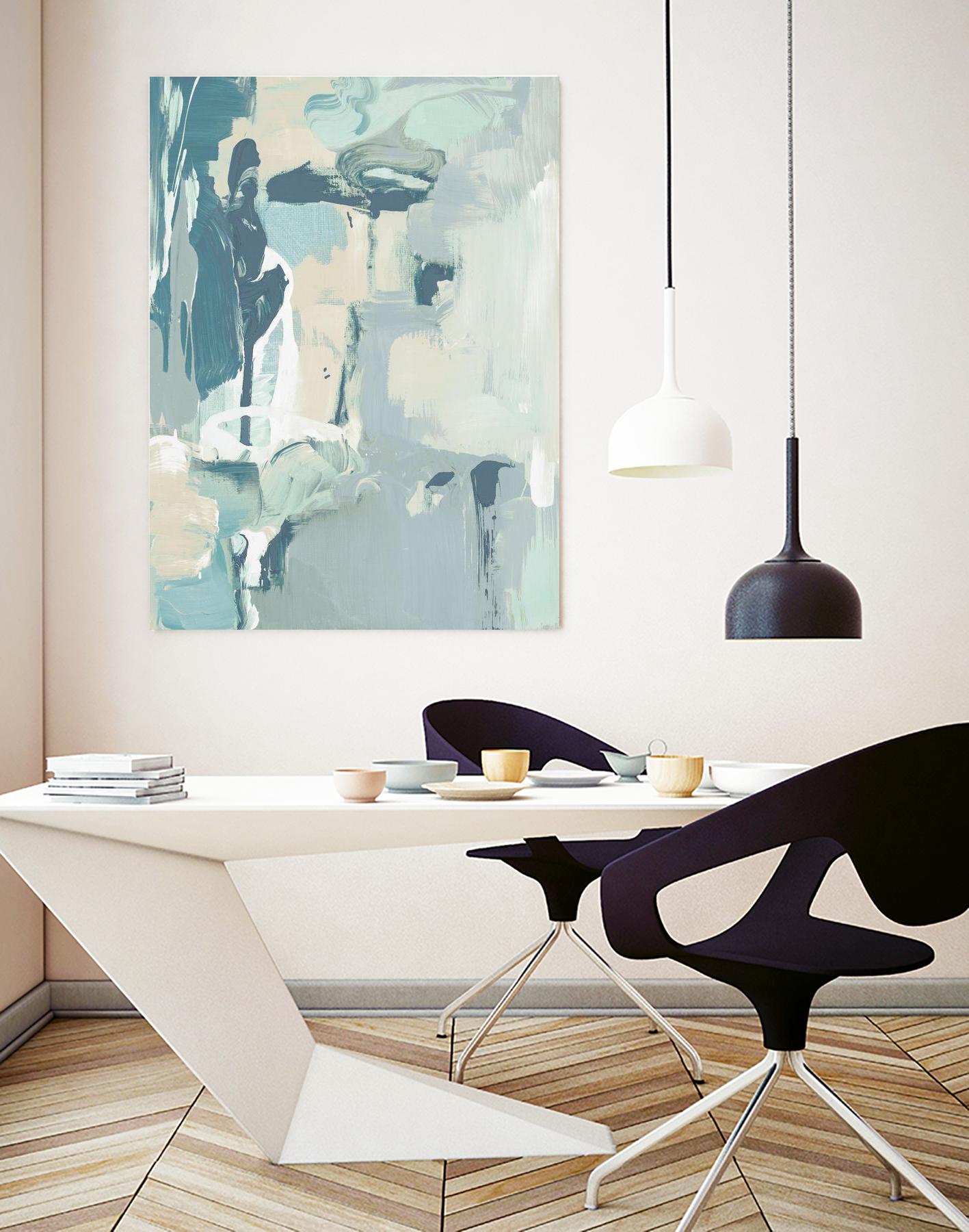 Blue Anticipation I by Lanie Loreth on GIANT ART - abstract 