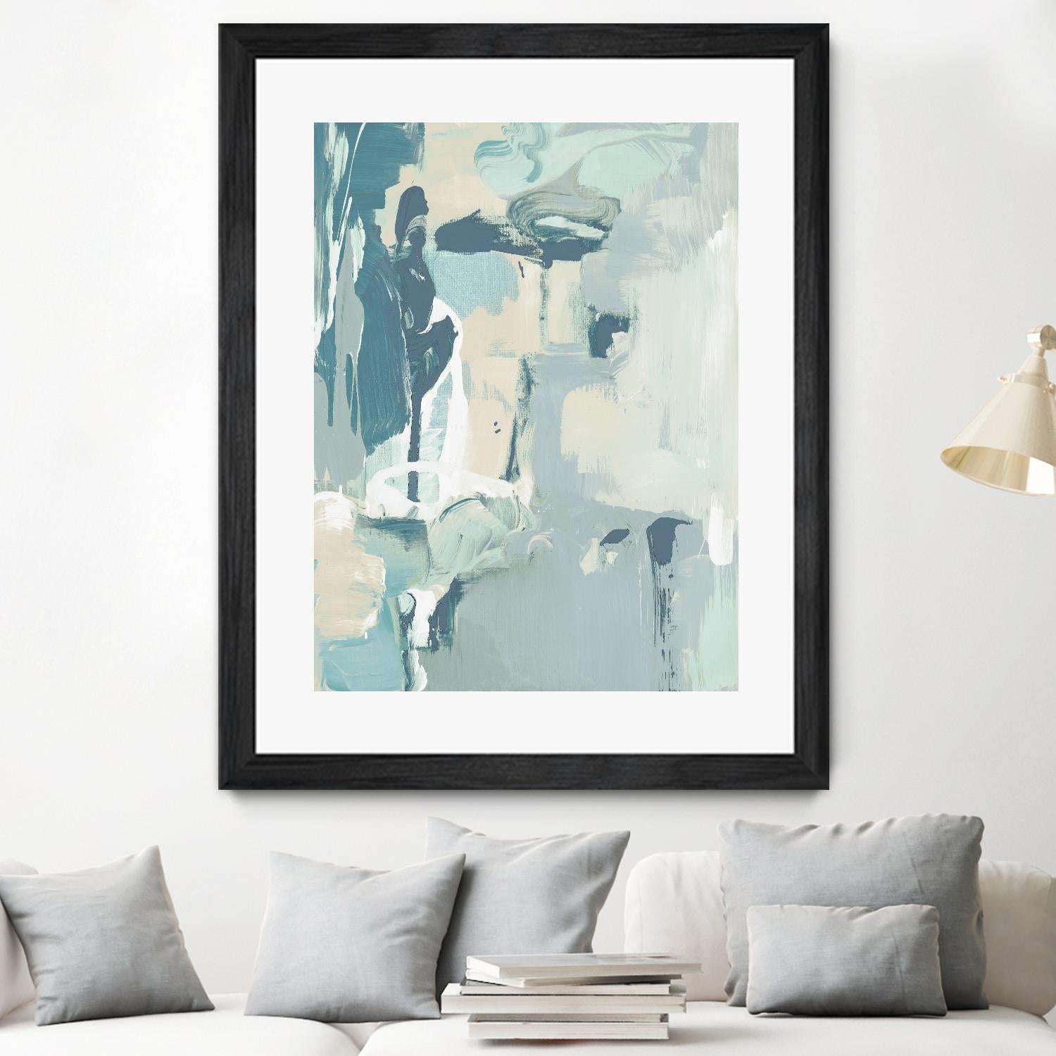 Blue Anticipation I by Lanie Loreth on GIANT ART - abstract 