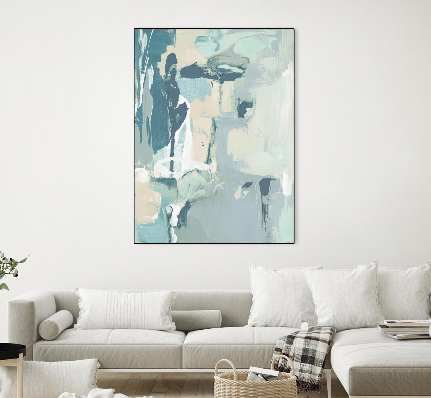 Blue Anticipation I by Lanie Loreth on GIANT ART - abstract 
