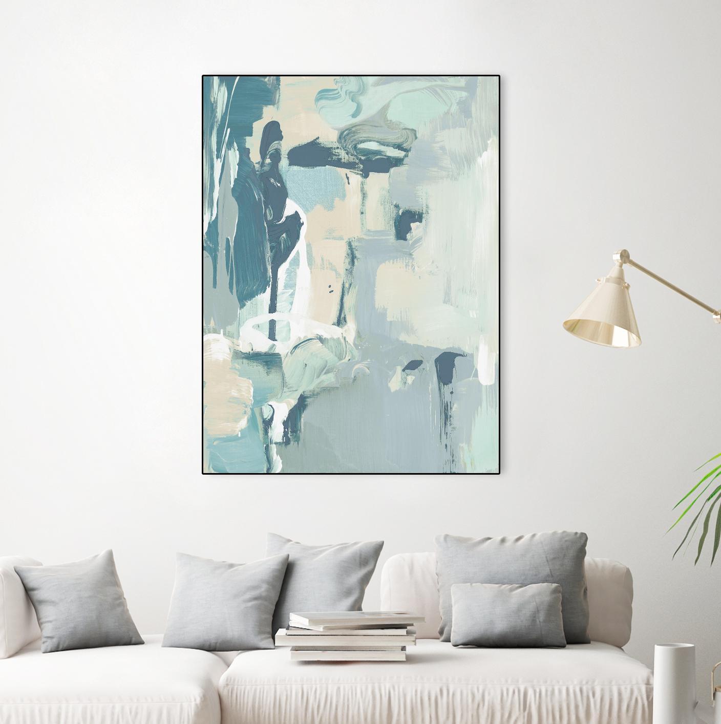 Blue Anticipation I by Lanie Loreth on GIANT ART - abstract 