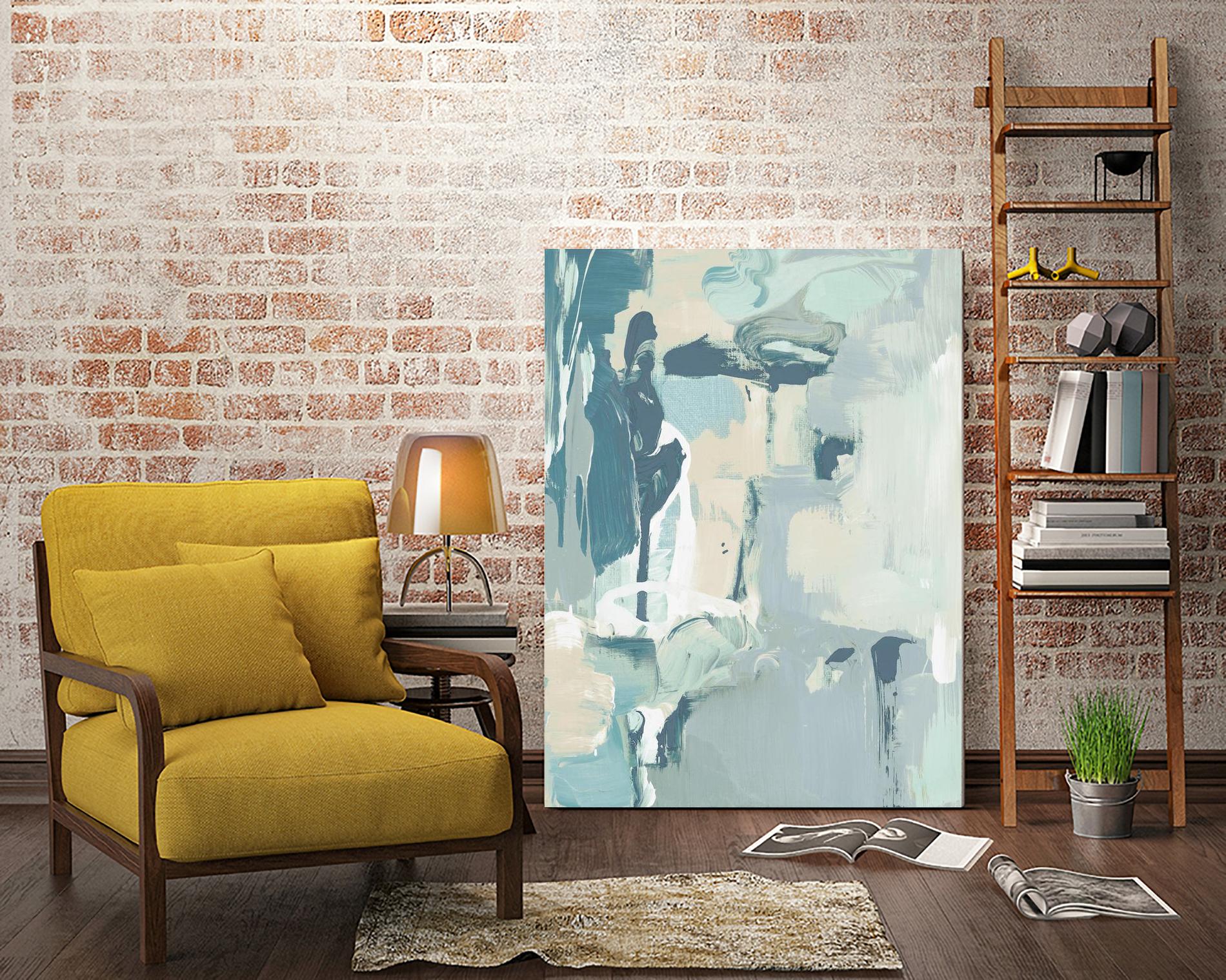 Blue Anticipation I by Lanie Loreth on GIANT ART - abstract 