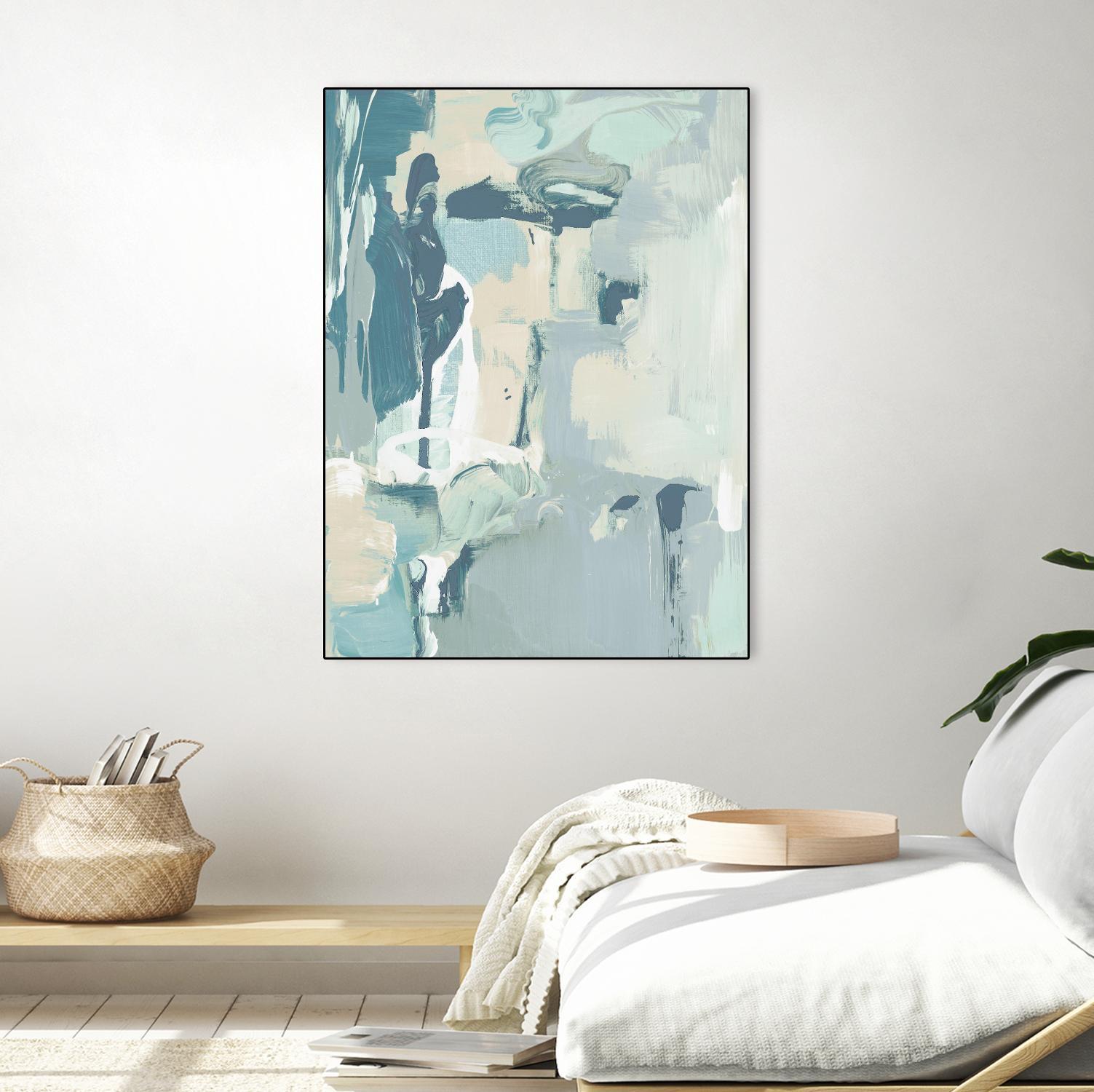 Blue Anticipation I by Lanie Loreth on GIANT ART - abstract 