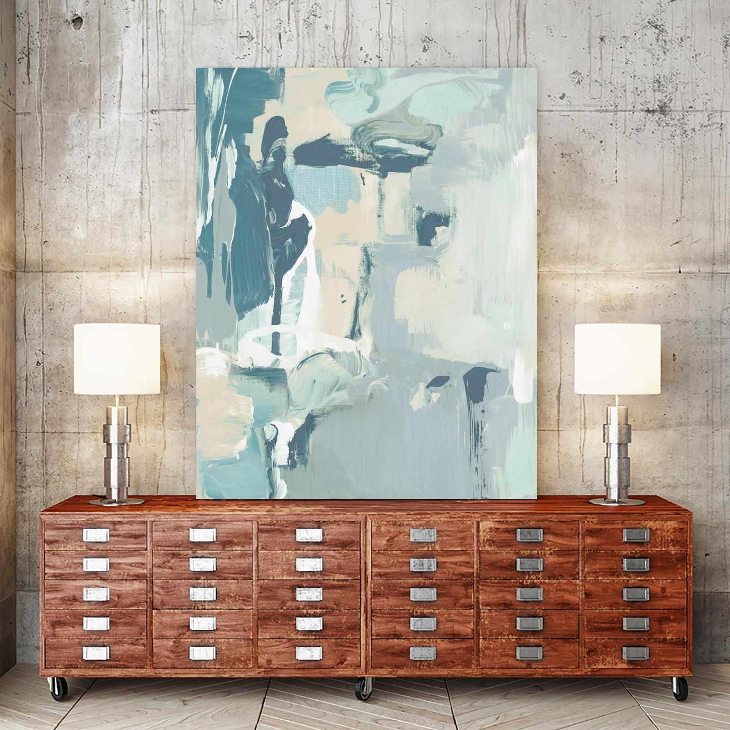 Blue Anticipation I by Lanie Loreth on GIANT ART - abstract 