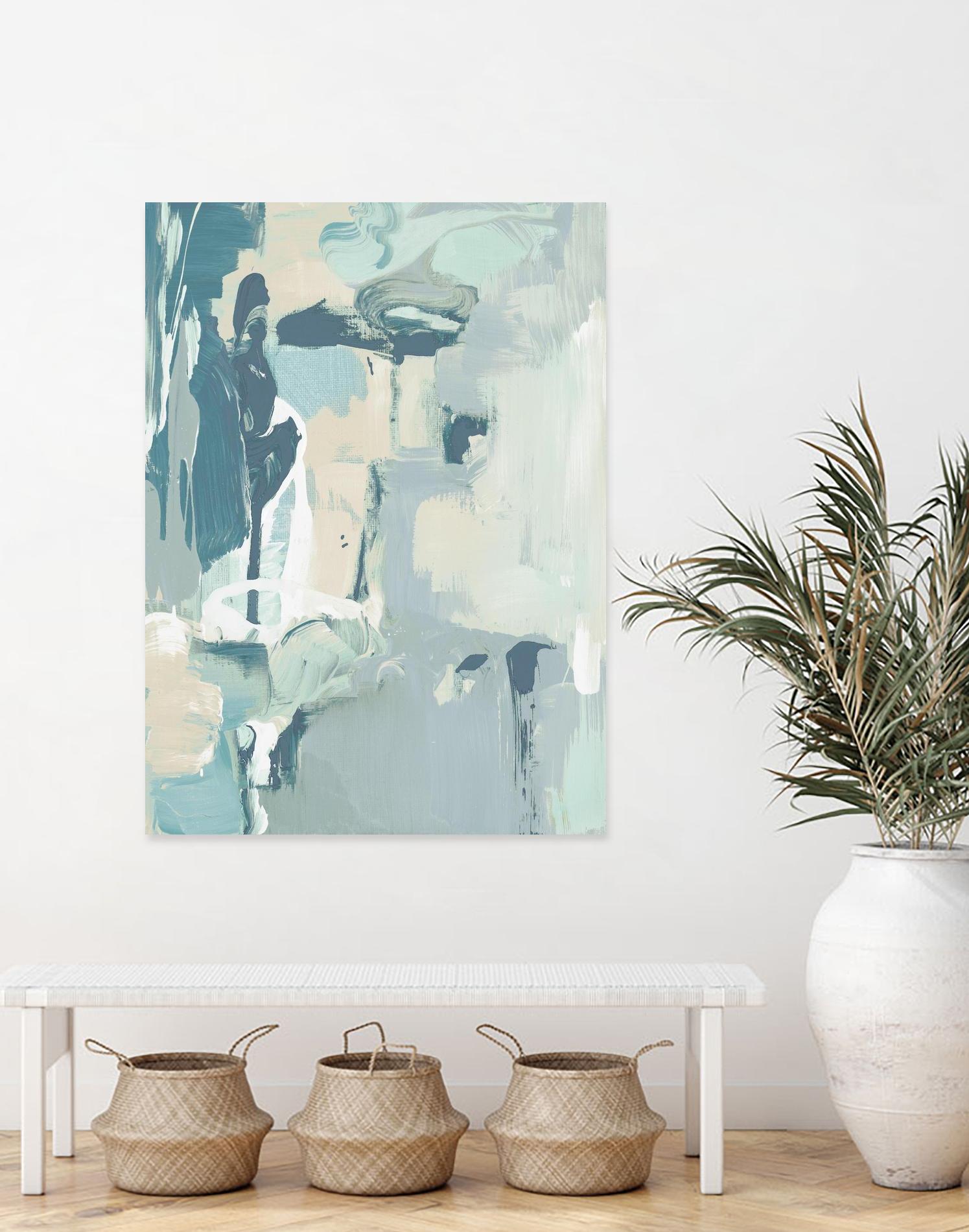 Blue Anticipation I by Lanie Loreth on GIANT ART - abstract 