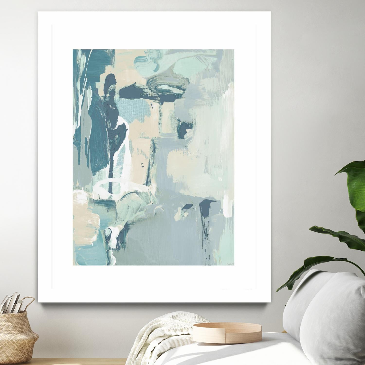 Blue Anticipation I by Lanie Loreth on GIANT ART - abstract 
