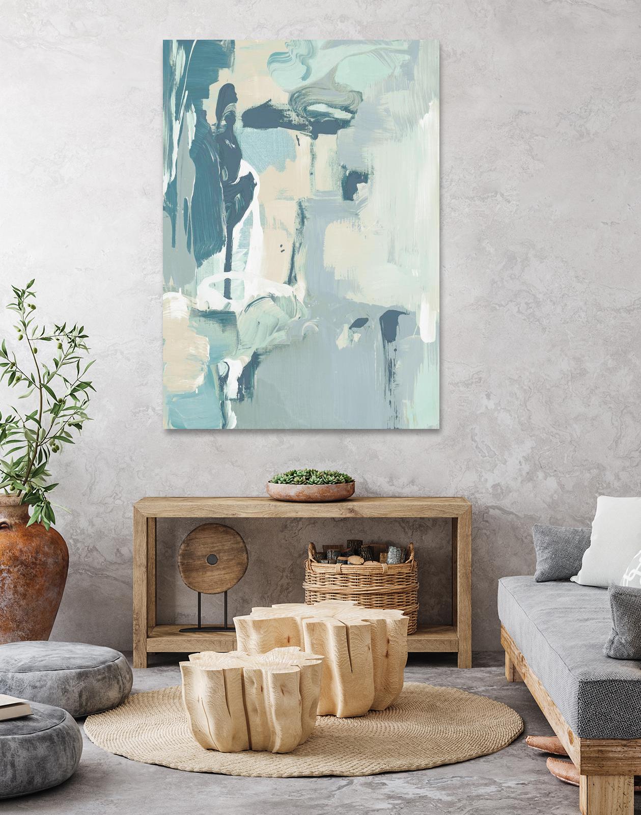 Blue Anticipation I by Lanie Loreth on GIANT ART - abstract 