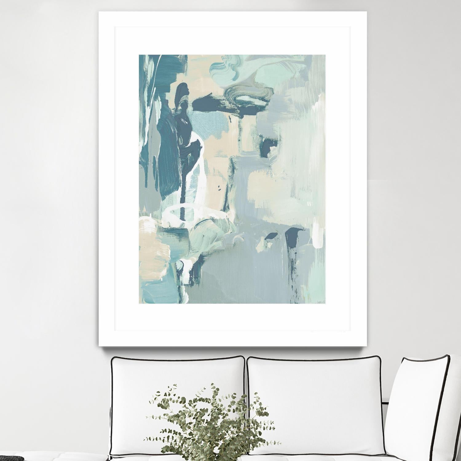 Blue Anticipation I by Lanie Loreth on GIANT ART - abstract 