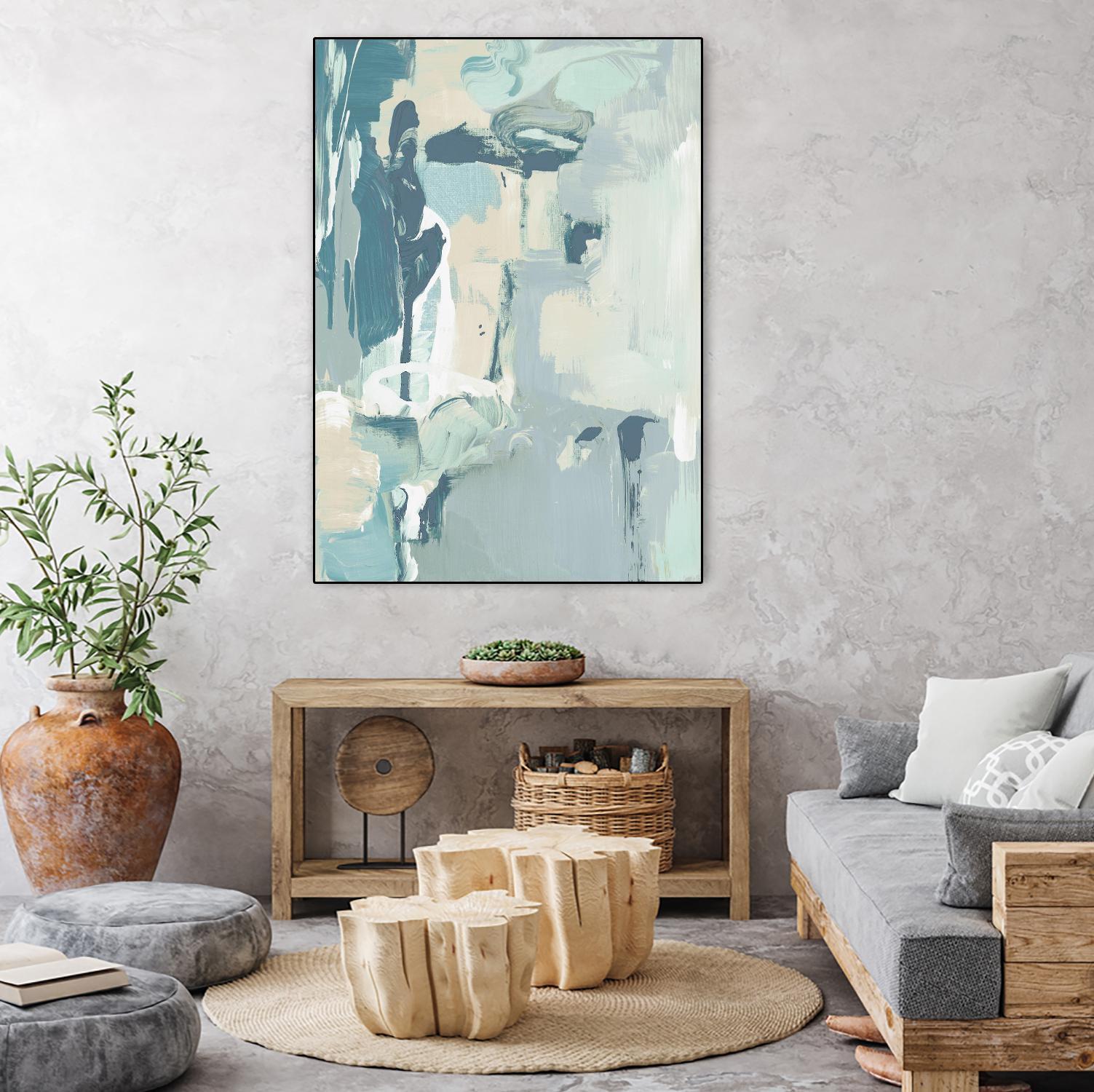 Blue Anticipation I by Lanie Loreth on GIANT ART - abstract 