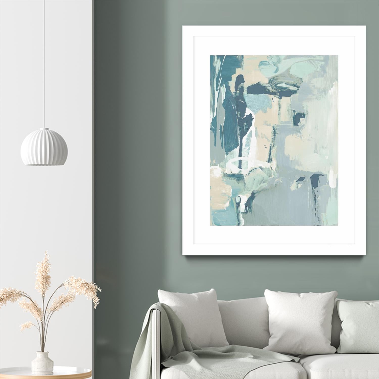 Blue Anticipation I by Lanie Loreth on GIANT ART - abstract 